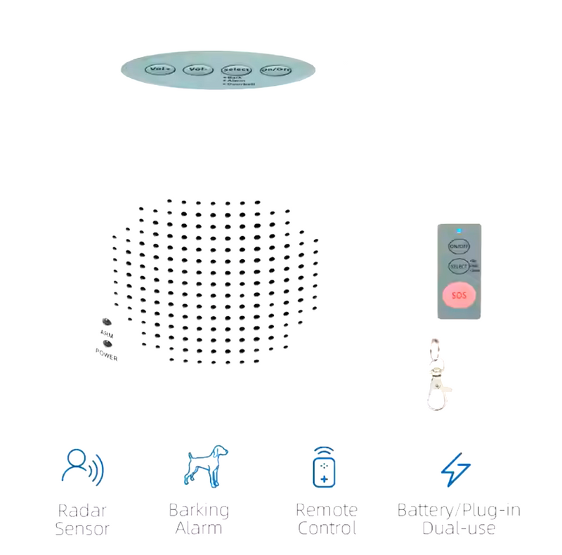 Load image into Gallery viewer, Virtual K9 Motion-Activated Barking Dog Alarm
