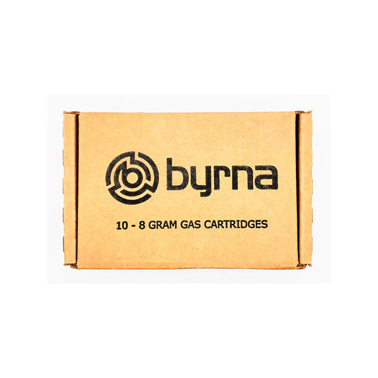 Byrna 8-Gram CO2 Cartridges with Oiler – 10 Pack (CL / SD / EP Only)